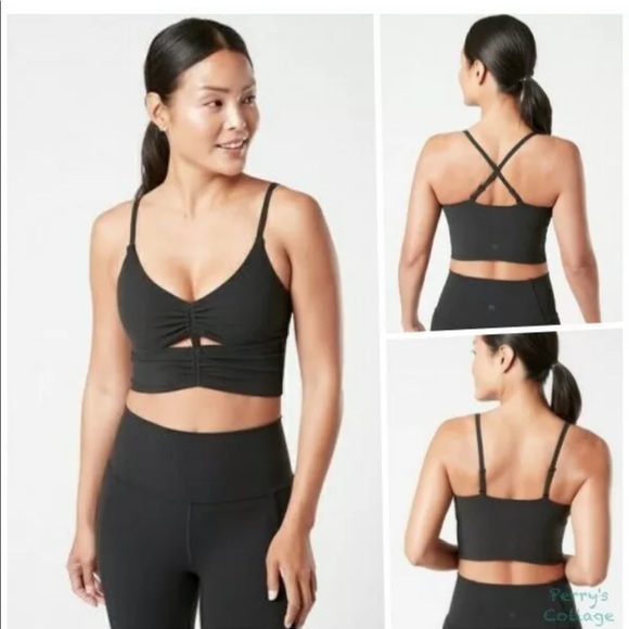 Athleta A-C Cinch Longline Bra - Picture 2 of 15